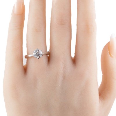 1.50ct Diamond Solitaire Ring GIA E VS1 - 7