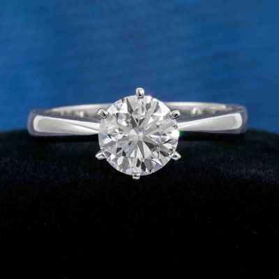 1.50ct Diamond Solitaire Ring GIA E VS1 - 8