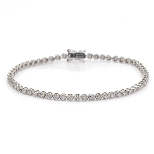 0.59ct Diamond Tennis Bracelet