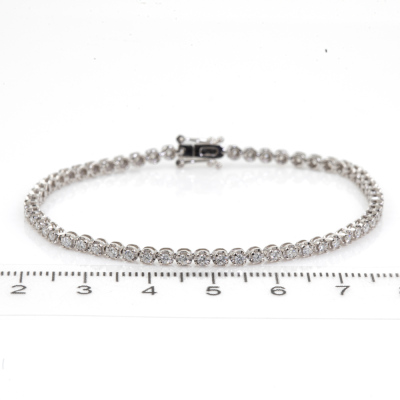 0.59ct Diamond Tennis Bracelet - 2