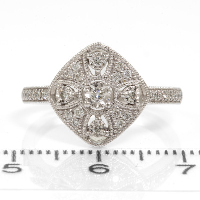 0.25ct Diamond Dress Ring - 2