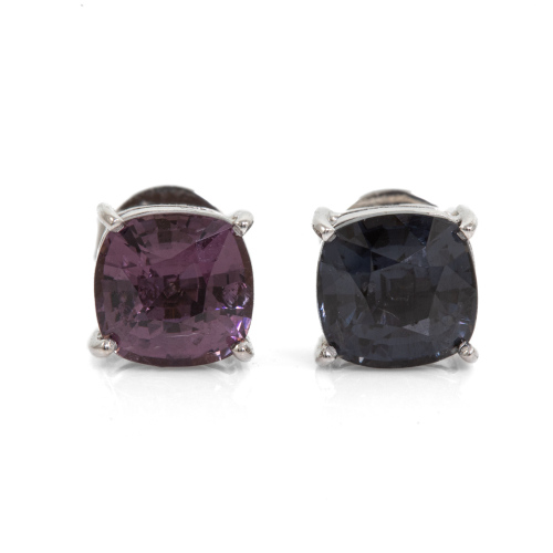 3.21ct Ceylon Spinel Stud Earrings