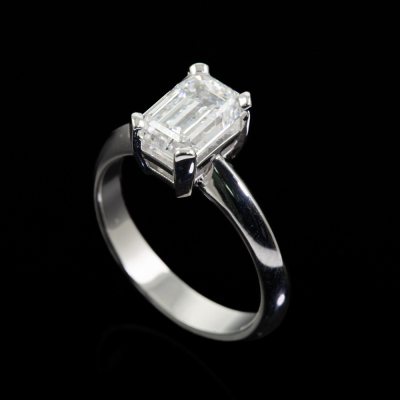 2.00ct Diamond Solitaire Ring GIA D SI1 - 6