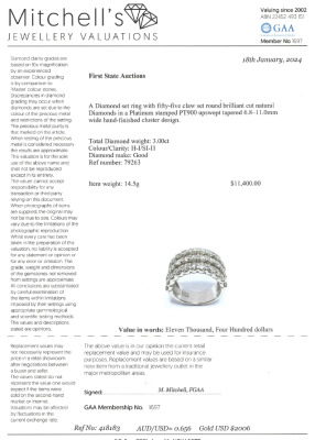 3.00ct Diamond Dress Ring - 4