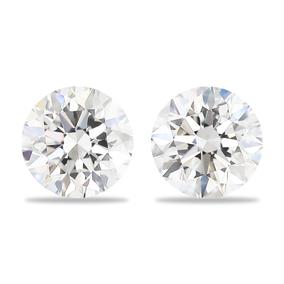 0.86ct Loose Pair of Diamonds GIA D IF