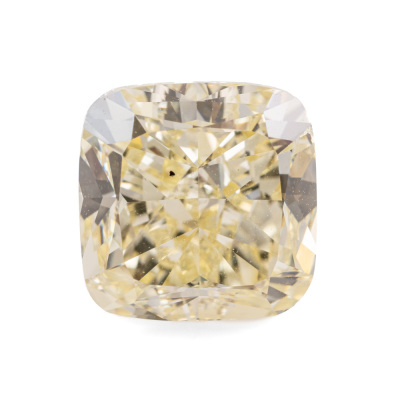 5.20ct Loose Fancy Light Yellow Diamond - 3