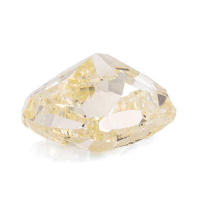 5.20ct Loose Fancy Light Yellow Diamond - 11
