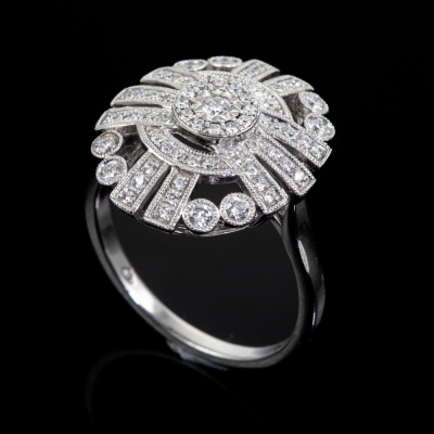 0.50ct Diamond Dress Ring - 5