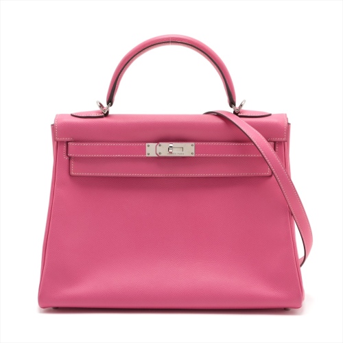 Hermes Kelly 32 Veau Epsom Rose