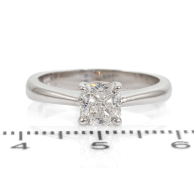 1.01ct Diamond Solitaire Ring GIA E SI1 - 2