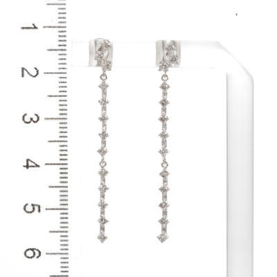 0.60ct Diamond Dress Earrings - 2