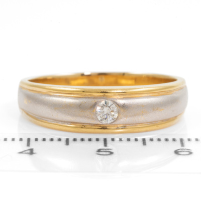 0.13ct Diamond Mens Ring - 2