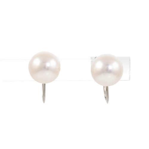 7.8mm & 7.9mm Akoya Pearl Earrings