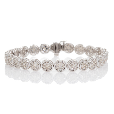 3.85ct Diamond Bracelet