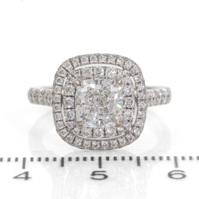 1.55ct Centre Diamond Ring GIA D SI1 - 2