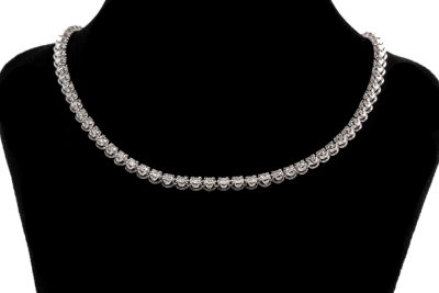 4.85ct Diamond Tennis Necklace