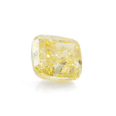 2.12ct Fancy Intense Yellow Diamond GIA - 6