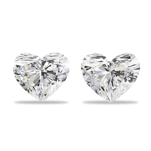 2.00ct Pair of Diamonds GIA G VS2, G SI2