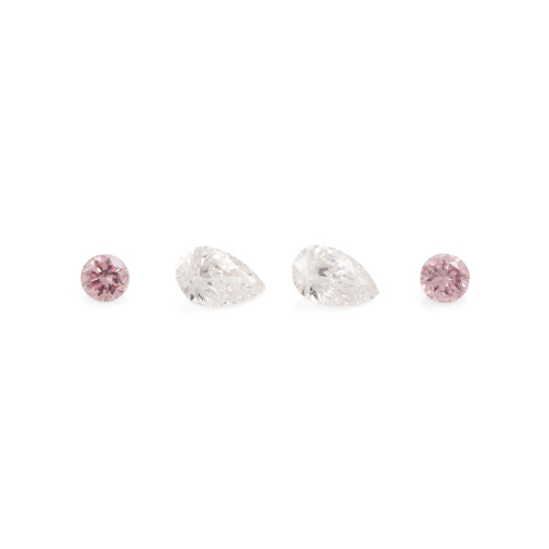 Argyle Origin Pink & White Diamonds