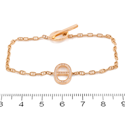 Hermes Chaine D Ancre Contour Bracelet - 2