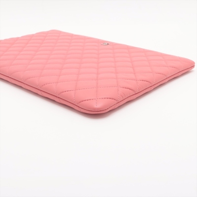 Chanel O Case Large Clutch Pink - 3