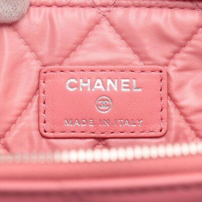 Chanel O Case Large Clutch Pink - 7