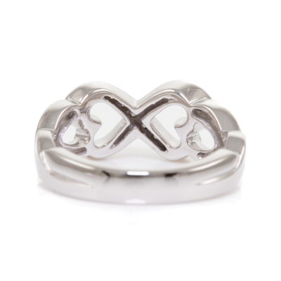 Tiffany & Co Double Loving Heart Ring - 4