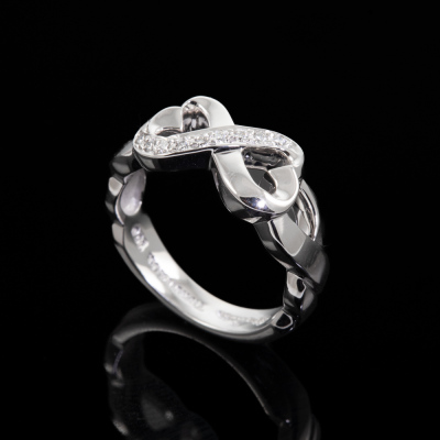 Tiffany & Co Double Loving Heart Ring - 5