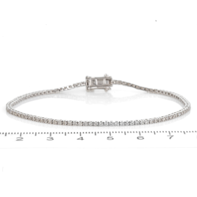 1.01ct Diamond Tennis Bracelet - 2