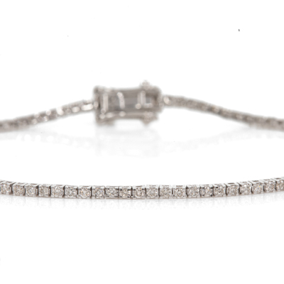1.01ct Diamond Tennis Bracelet - 3