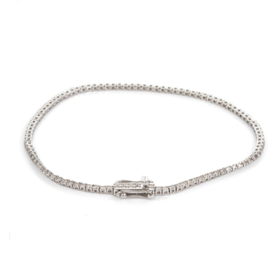 1.01ct Diamond Tennis Bracelet - 4