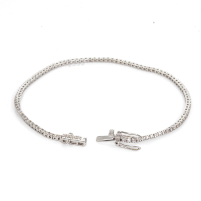 1.01ct Diamond Tennis Bracelet - 5