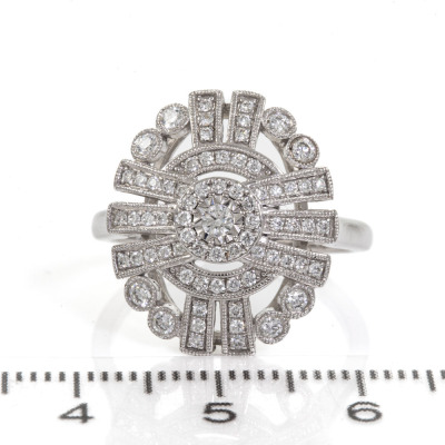 0.50ct Diamond Dress Ring - 2