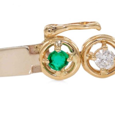 1.40ct Emerald and Diamond Bracelet - 7