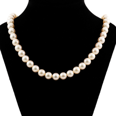 Akoya Pearl Necklace, Gemstone Enhancer - 2