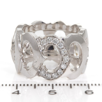 C de Cartier Diamond Ring - 2