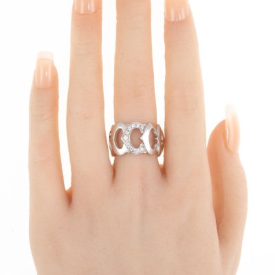 C de Cartier Diamond Ring - 7