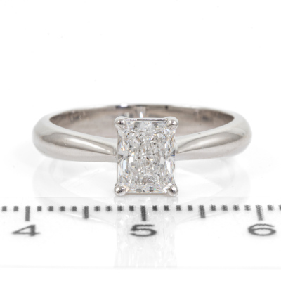 1.01ct Diamond Solitaire Ring GIA E SI1 - 2