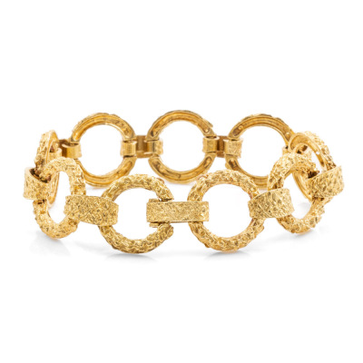 18ct Yellow Gold Bracelet 40.4g - 4