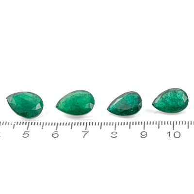 17.51ct Loose Parcel Zambian Emeralds - 2