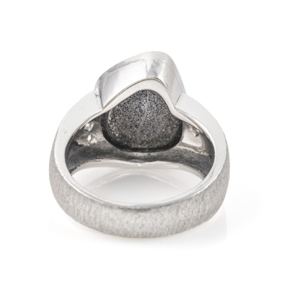Boulder Opal & Diamond Ring - 4