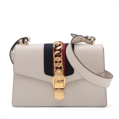 Gucci Sylvie Leather Shoulder Bag