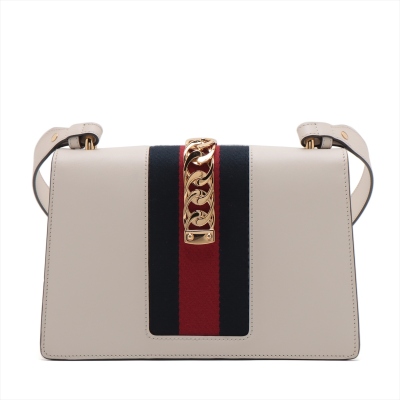 Gucci Sylvie Leather Shoulder Bag - 2