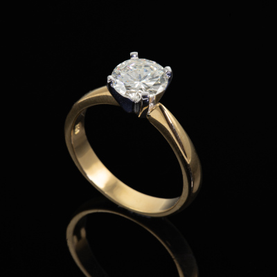 1.35ct Diamond Solitaire Ring GIA J VS2 - 6