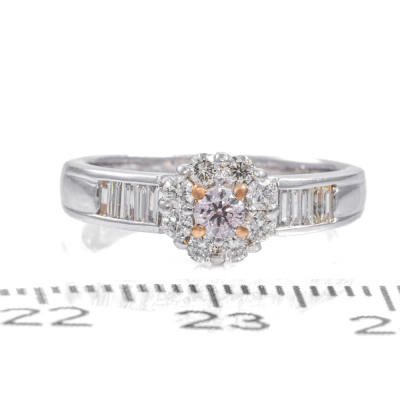Argyle Origin Pink Diamond Ring 0.095ct - 4