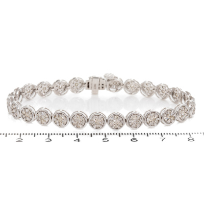 3.02ct Diamond Bracelet - 2