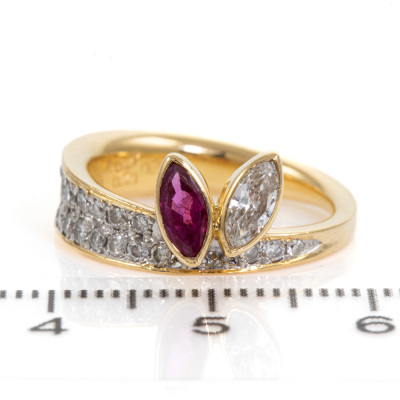 Ruby and Diamond Ring - 2