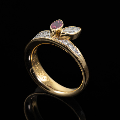 Ruby and Diamond Ring - 5