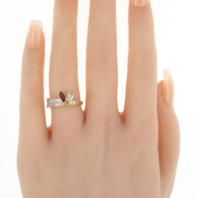 Ruby and Diamond Ring - 6