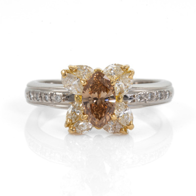 1.23ct Fancy Diamond Dress Ring